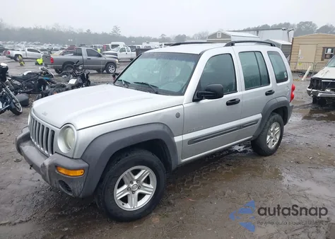 2004 Jeep Liberty Sport from USA, damaged, VIN 1J4GL48K14W279085